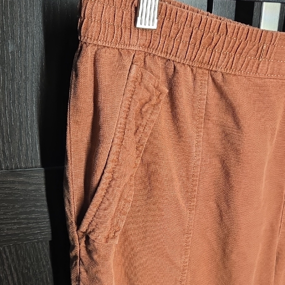 C&C California Rust-colored Pants Relaxed Fit Large - Picture 4 of 6